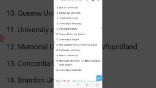 Canada University Scholarships Without IELTS 20242025  Study Abroad in CanadaScholarship [upl. by Cecilius584]