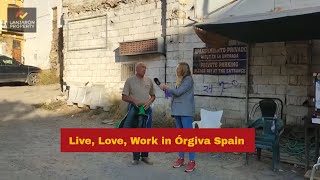 Orgiva  Live Love work  what do the locals think of Orgiva [upl. by Aeikan736]