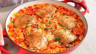 My husband asks me to make this every day Incredibly delicious chicken thighs recipe [upl. by Flessel]