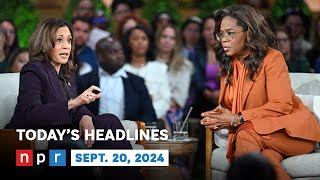 Harris Blasts Trump On Immigration In Event With Oprah  NPR News Now [upl. by Eetnahs760]