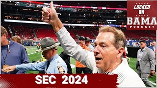 Alabama football early enrollees and talk about the 2024 SEC schedule reveal [upl. by Altaf]