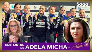 HISTÓRICO Y AMARGO TRIUNFO DE MÉXICO EN NATACIÓN ARTÍSTICA  EDITORIAL DE ADELA MICHA [upl. by Paff375]