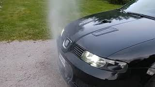 DIY intercooler water sprayer first test [upl. by Lhadnek926]