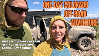 OneDay Offroad Adventure in Colorado Radium Hot Springs amp Another Epic Campsite [upl. by Asihtal]