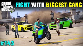 MICHAEL FIGHT WITH LOS SANTOS BIGGEST GANG  GTA V 143 GAMEPLAY  GTA 5 143  TECHNO GAMERZ GTA 5 [upl. by Sleinad]