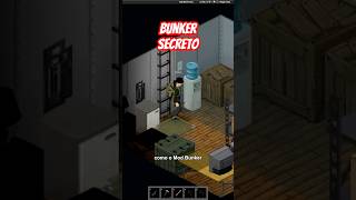 Descubra o Mod Bunker em Project Zomboid Escondase e Sobreviva shorts [upl. by Anelej]