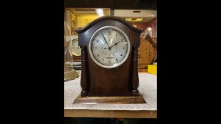 Restoration of a Hamilton Sangamo Clock 1931 [upl. by Ecnarwal]