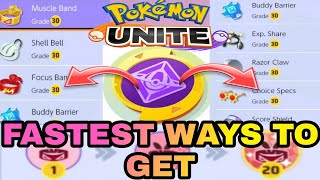 How to Get Item Enhancer in Pokemon unite  Fastest Ways to get item Enhancer in Pokemon unite [upl. by Annaynek]