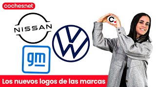 Los nuevos logos de las marcas de automóviles  cochesnet [upl. by Farkas]