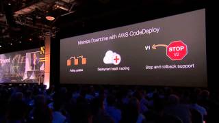 AWS reInvent 2014  Announcing AWS CodeDeploy [upl. by Emelina301]