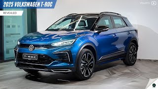 New 2025 Volkswagen TRoc Revealed  petrol and hybrid engine options [upl. by Gallager]