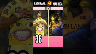 Matheesha Pathirana Vs Lasith Malinga  comparison cricket [upl. by Southworth]