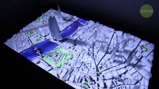 Interactive Architectural Model  UniqueAT iModel  Smart City Model [upl. by Riada470]