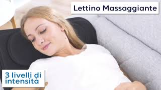 Lettino Massaggiante  Portatile e con effetto relax riscaldante [upl. by Eednarb]