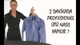 2 Dakikada Kusursuz Ütü Nasıl Yapılır [upl. by Ynabe]