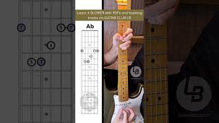 👉🎸 All along the watchtower INTRO learn it SLOWER in loop at Guitar Club LB on Patreon guitar [upl. by Nerrual]