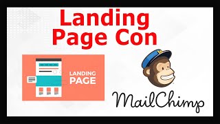 Cómo Crear una LANDING PAGE con Mailchimp 🐵 TUTORIAL gratis en Español 2020 🤪 [upl. by Alehcim]