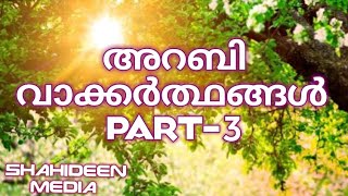 അറബി വാക്കർഥങ്ങൾ  Arabic Word Meanings  Malayalam  Part3 meanings arabicmalayalam [upl. by Coumas903]