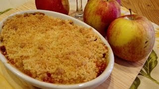 Crumble di Mele  Apple Crumble Easy with Desy [upl. by Ramhaj117]