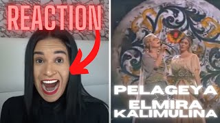 Pelageya and Elmira Kalimulina  Canção do mar  Эльмира Калимуллина и Пелагея  Reaction 🇮🇱 [upl. by Calan]