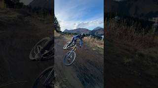 Morgins vibes 🤤🤤 downhill  morgins dh bikepark mtb mountainbike santacruz v10 [upl. by Ledah]