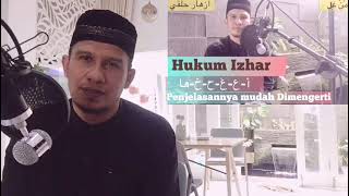 CARA BACA IZHAR HALQI DAN PEJELASAN TAJWID [upl. by Talanian]