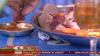 Ethiopias Love for Raw Meat  BBC World News [upl. by Ynaffad774]