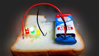 new breadboard simple circuit electronics project [upl. by Thera]