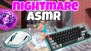 NIGHTMARE RANK ASMR ROBLOX BEDWARS [upl. by Nigle]