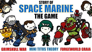 EVERYTHING you NEED to know before SPACE MARINE 2  Warhammer 40k Lore [upl. by Nerraf]