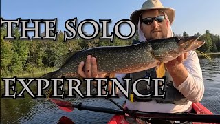 BWCA Little Trout Lake Ep 1 quotThe Solo Experiencequot [upl. by Aikemat]