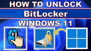 How to Unlock BitLocker in Windows 11 [upl. by Noram543]