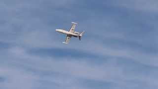 IAI Westwind 1124 Flyover Sydney Harbour [upl. by Wrdna720]