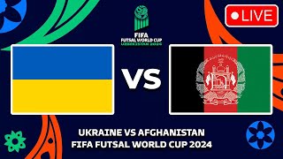 UKRAINE VS AFGHANISTAN FIFA FUTSAL WORLD CUP 2024 Preview Predictions amp Head to head [upl. by Zoldi942]