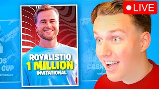 LIVE MEEDOEN AAN ROYALISTIQ 1 Million Invitational TOERNOOI [upl. by Nudnarb]