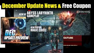 Darkness Rises December amp Future Updates News  Free Coupon Code [upl. by Enedan663]