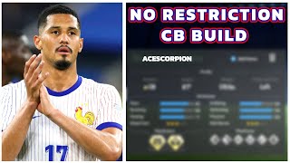 BEST CB BUILD NO RESTRICTION  EA SPORTS FC 24 CLUBS BALLER BUILD [upl. by Dlorag322]