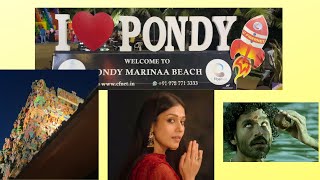 🎠Pondicherry Vlog Part 2  Abarna Sundarraman  pondymarina temple pondicherry tamilvlog 🎡 [upl. by Gilroy]