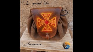 Grand tuto aumônière croix [upl. by Bobbe155]