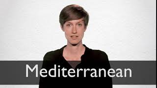 How to pronounce MEDITERRANEAN in British English [upl. by Orlantha]