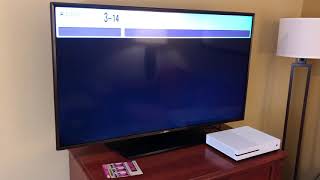 How to access HDMI ports on a LG Commercial TV with no input button [upl. by Alarise106]