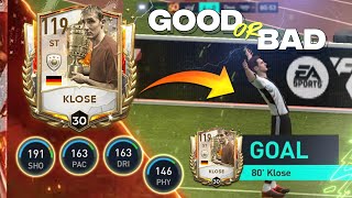 Free Striker MIROSLAV KLOSE Review  Fifa Mobile 23 [upl. by Leigha]