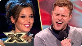 A young OLLY MURS sings Stevie Wonder in his VERY FIRST Audition  The X Factor UK [upl. by Jolie139]