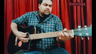 woh beete din guitar cover 6strings [upl. by Sirod559]