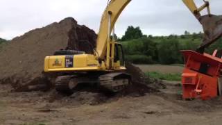 EZScreen 1200XL Portable Topsoil Screener [upl. by Abrahams]