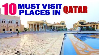 10 Must Visit Places in Qatar Villagio Baladna Katara Souq Waqif [upl. by Yelsha]