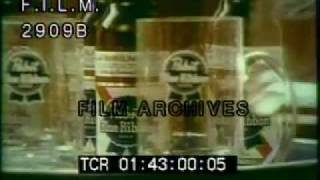 Patrick Swayze Pabst Blue Ribbon Ad stock footage  archival footage [upl. by Montford]