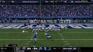 Madden 25 Texans vs Colts PeeWee League1 [upl. by Fabron]