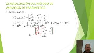 Generalizacion método de variación de parámetros [upl. by Anelegna43]