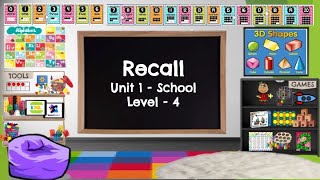 Unit 1 Recall  Level 4 [upl. by Enelav]